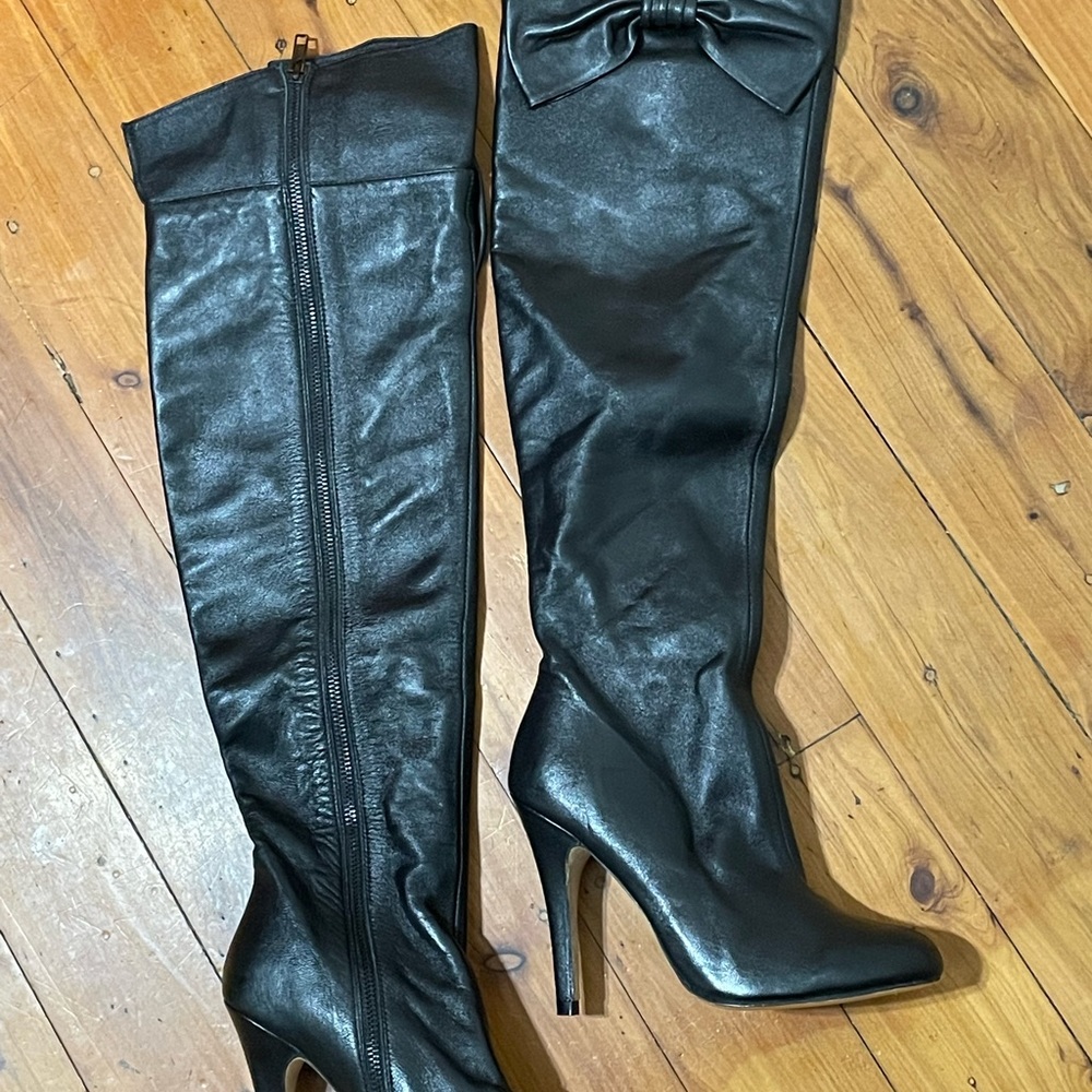 Alannah Hill Oh Perfect Star black boots 7 - Picture 2 of 11